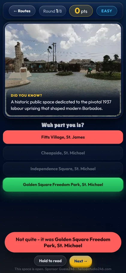 Did-you-know history card